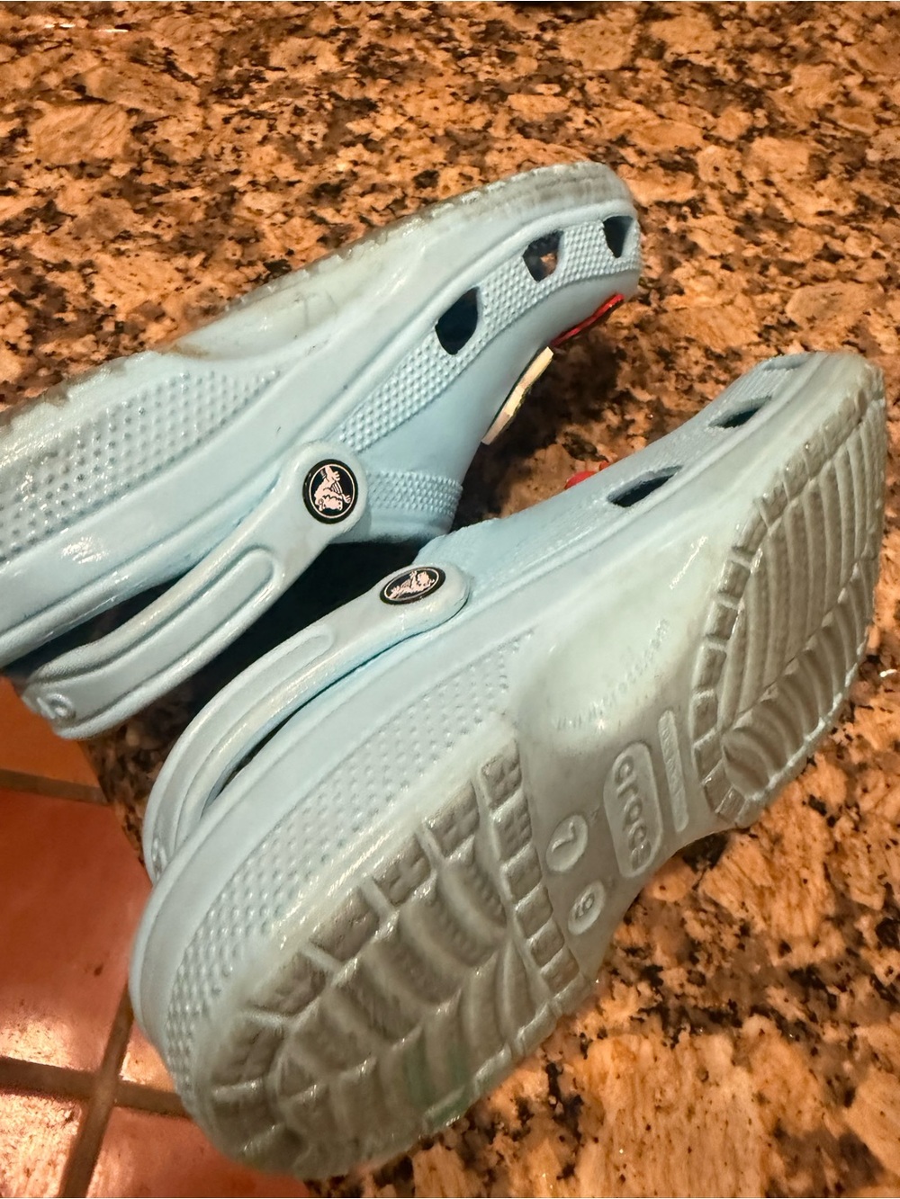 Womens Crocs bundle with charms
